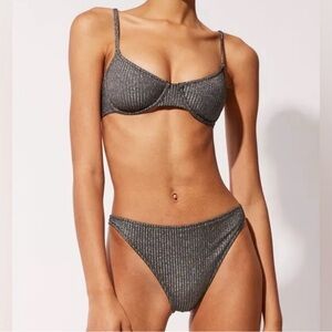 Solid & Striped Logan bikini set